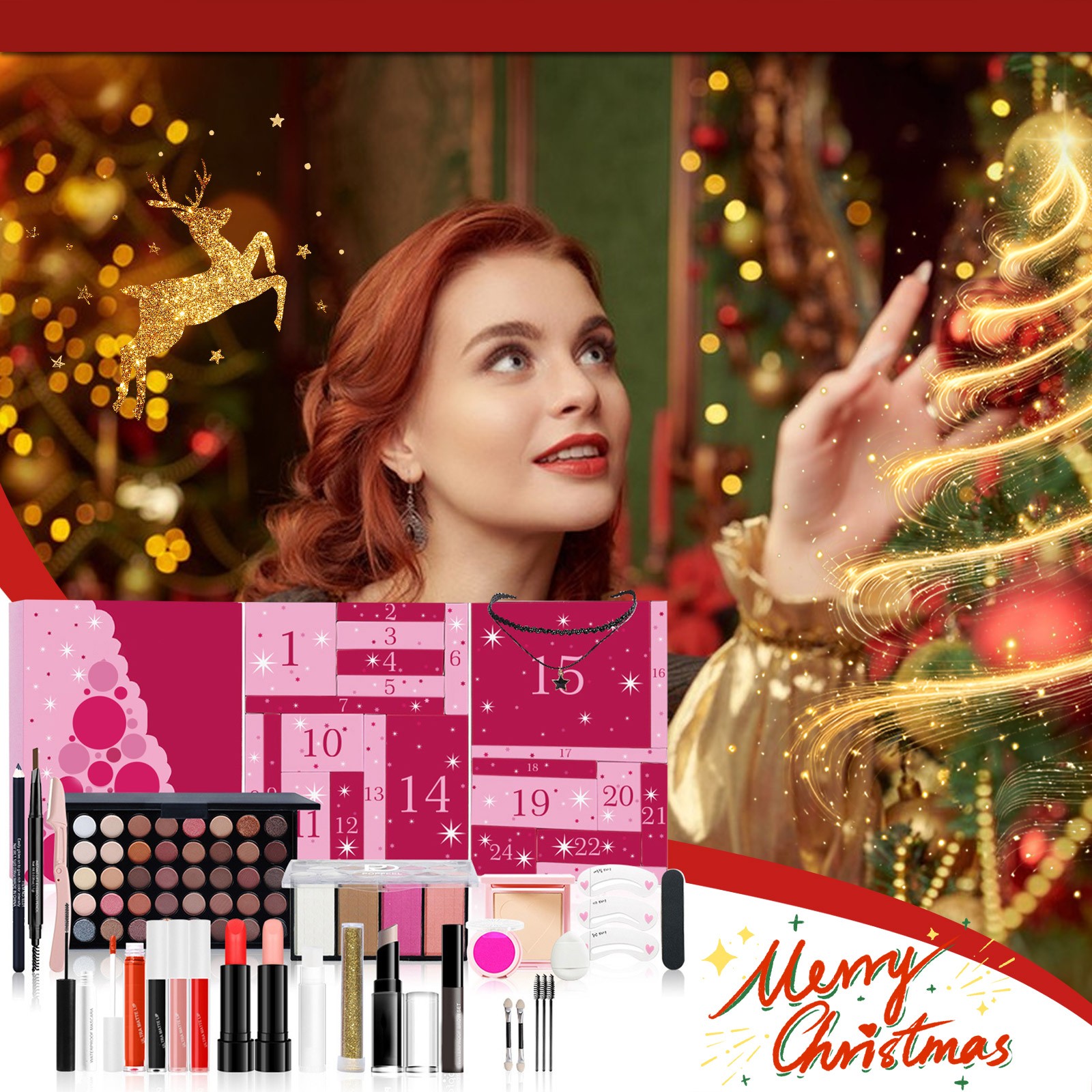 Beauty Makeup School - Calendario dell'Avvento per il trucco delle