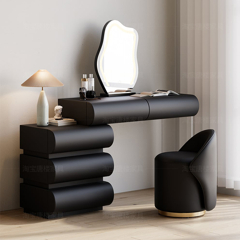 Makeup Beauty Lounge - Tavolo da toeletta moderno in legno