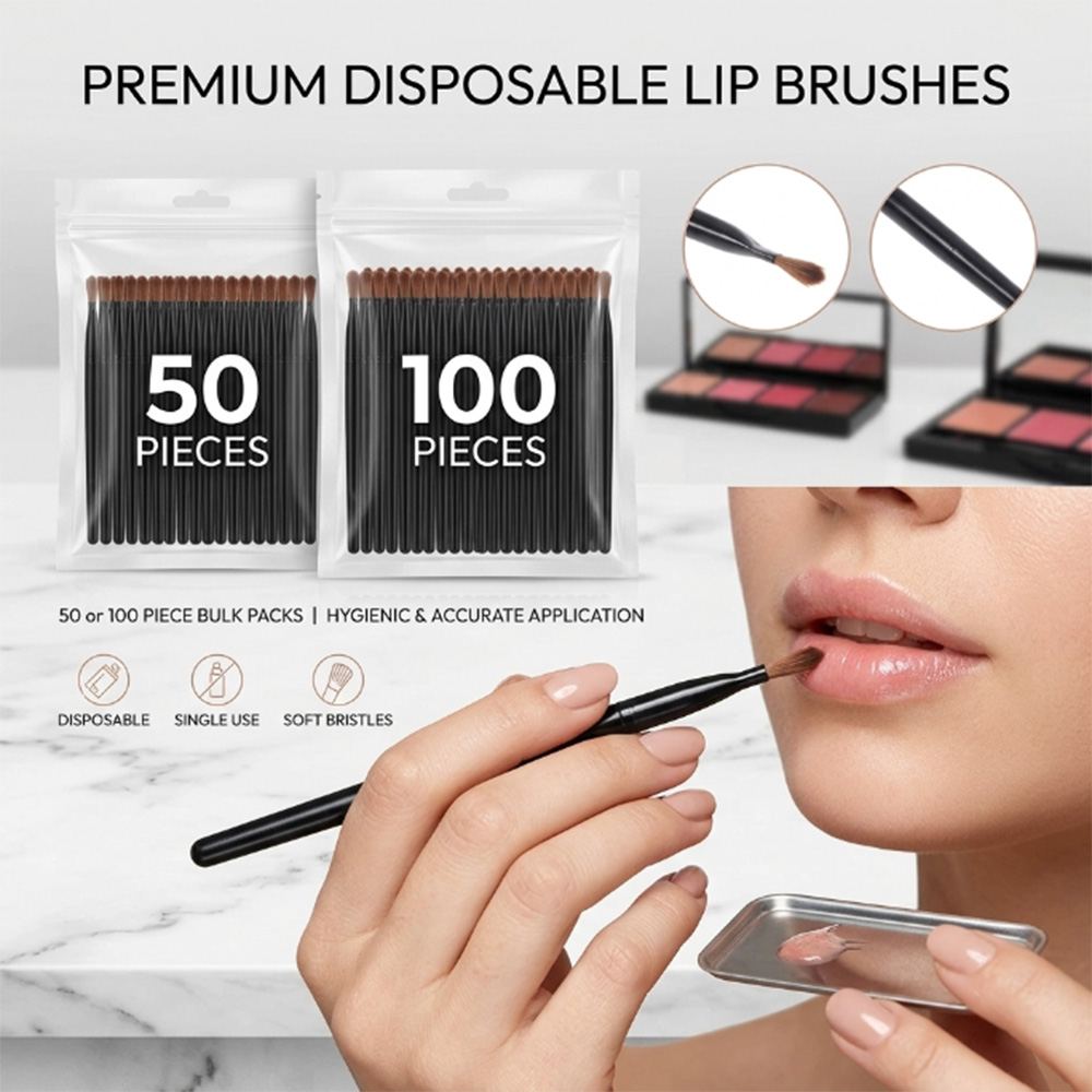 Beauty Makeup Tools - Set di 50/100 Pennelli Monouso per