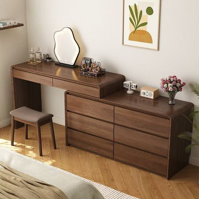 Makeup Beauty Lounge - Toeletta moderna Scaffale in legno Tavolo