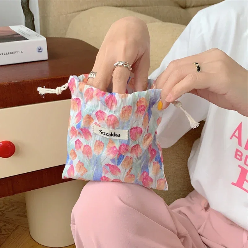 Beauty Preservation Makeup Bag - Portamonete con coulisse a forma di