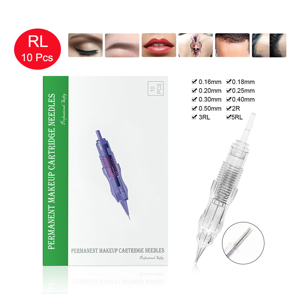 Merit Beauty Makeup - Biomaser 10PCS Revolution Tattoo Needle Cartuccia