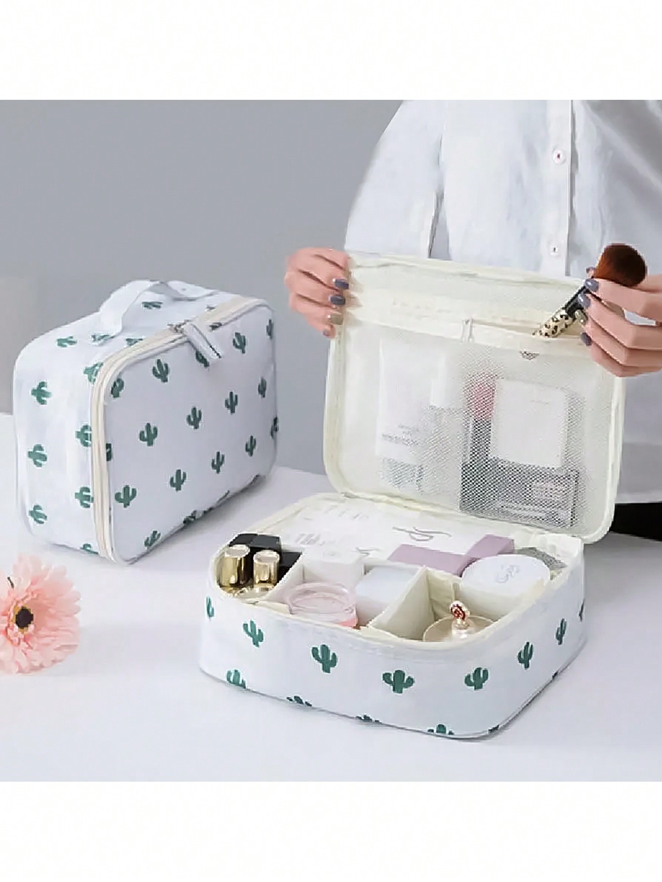 Beauty Preservation Makeup Bag - 1 Pezzo Borsa Cosmetica Impermeabile con