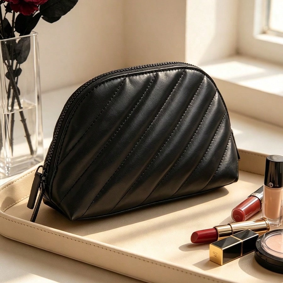 Ysl Beauty Makeup - Borsa cosmetica YSL in pelle trapuntata
