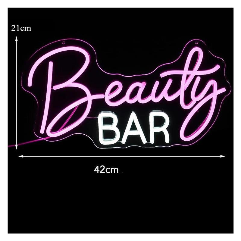 Insegna al neon Beauty Bar con - Beauty Makeup Bar recensione e prezzo