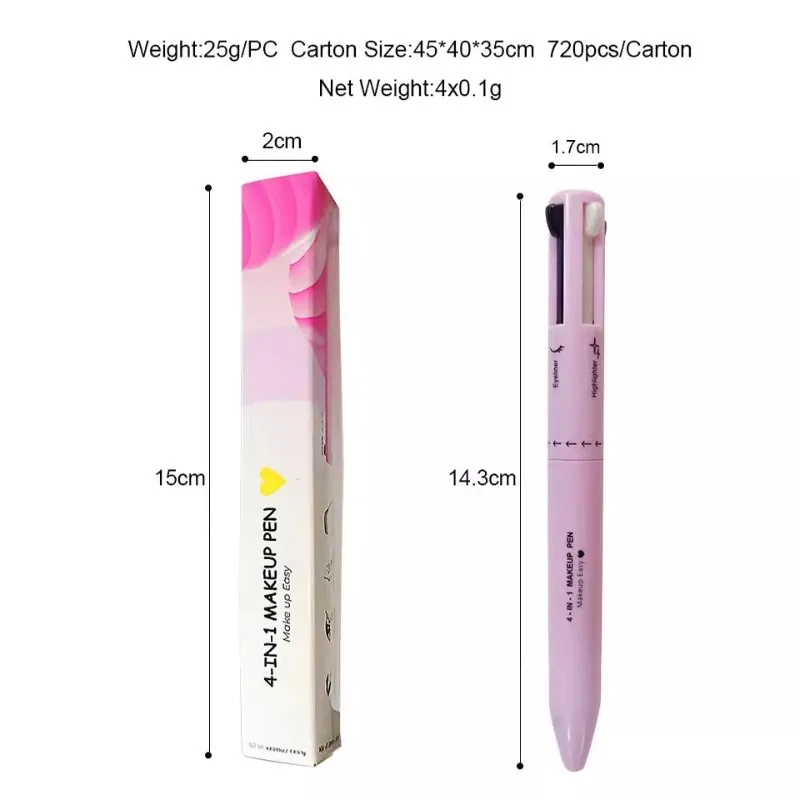 Matita per sopracciglia 4 in 1 - Eyebrow Pomade Pencil recensione e prezzo