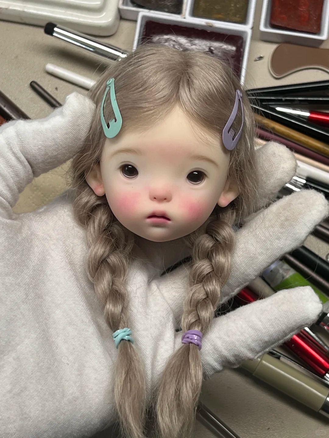 SD BJD Doll 1/6 Landoudou Head - Just Beauty Makeup recensione e prezzo
