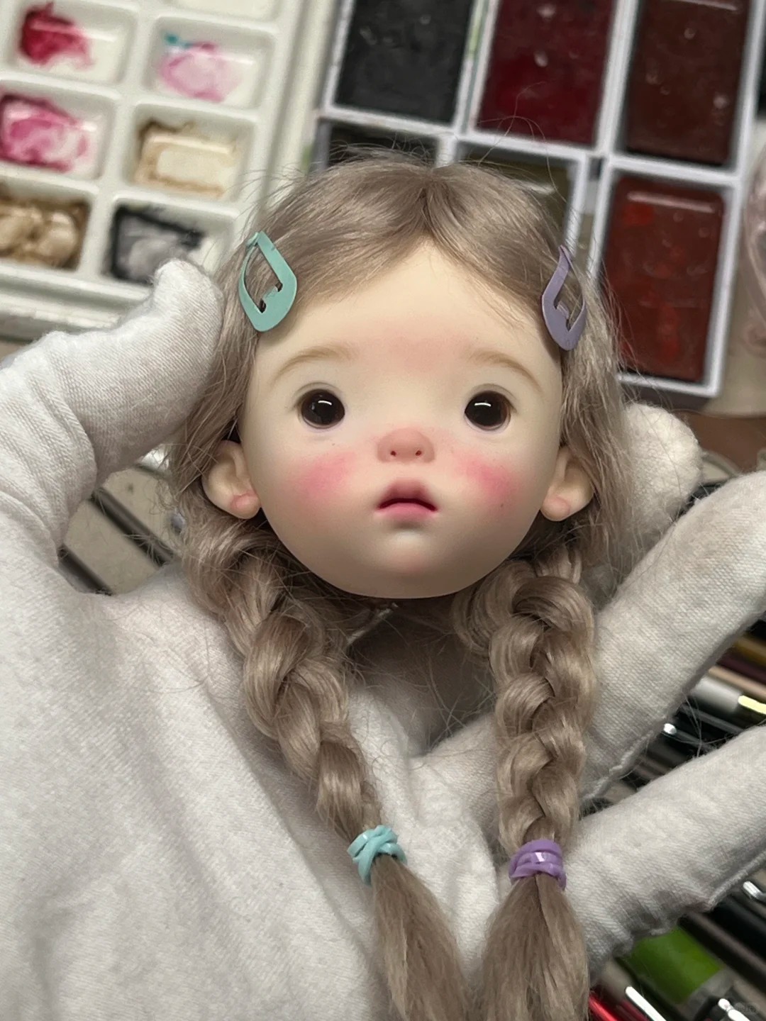 SD BJD Doll 1/6 Landoudou Head - Just Beauty Makeup recensione e prezzo