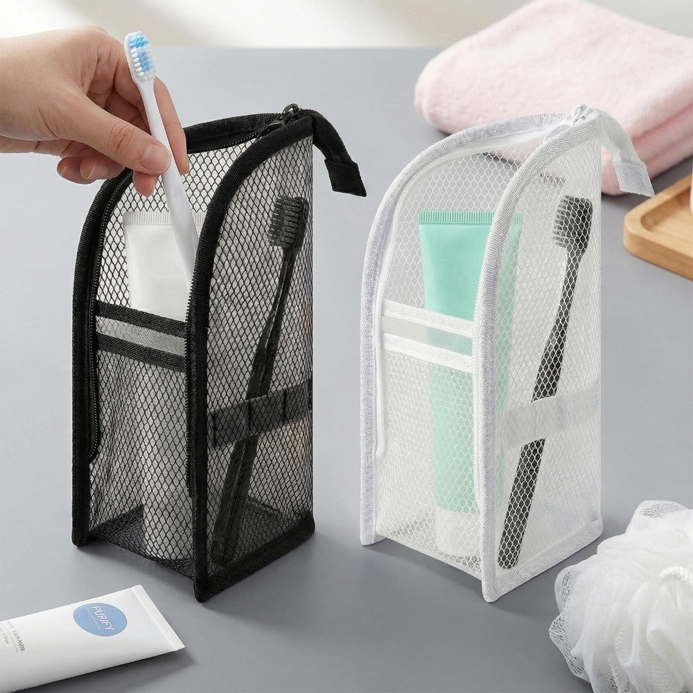 Borsa da toilette in rete tras - Beauty Preservation Makeup Bag recensione e prezzo