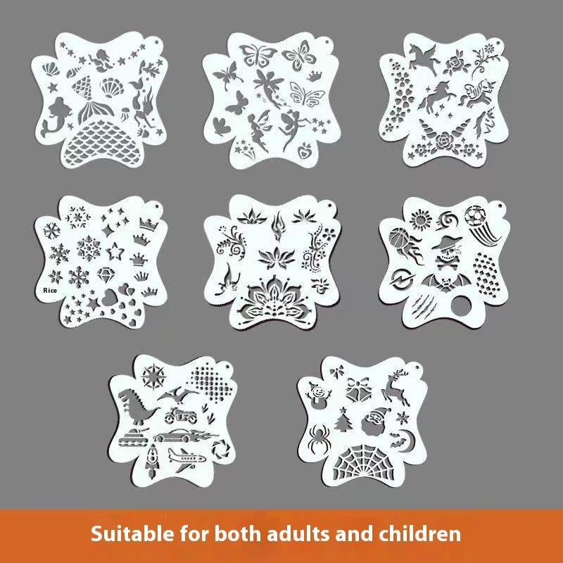 ▶ 8/20PCS Stencil per pittura  - Beauty Makeup Pictures recensione e prezzo