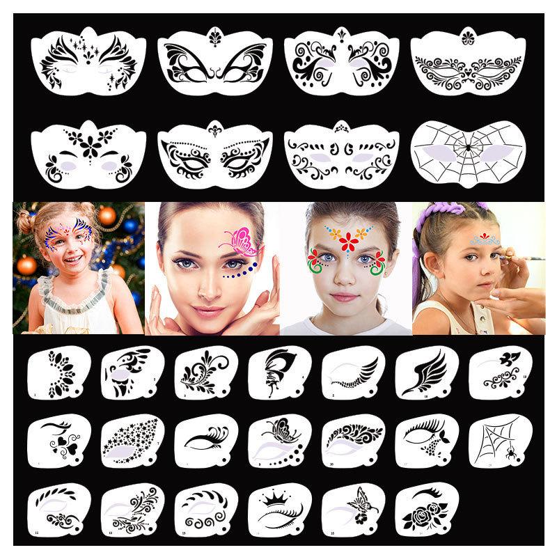 ▶ 8/20PCS Stencil per pittura  - Beauty Makeup Pictures recensione e prezzo