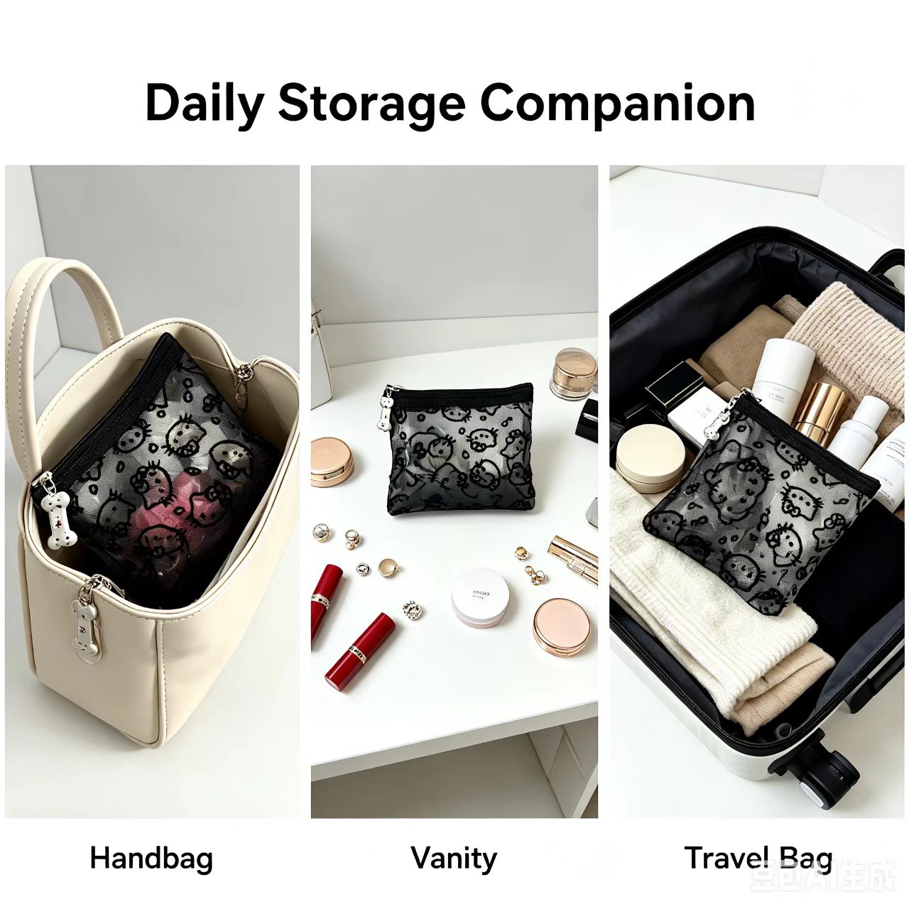 Borsa per cosmetici in rete, c - Beauty Preservation Makeup Bag recensione e prezzo