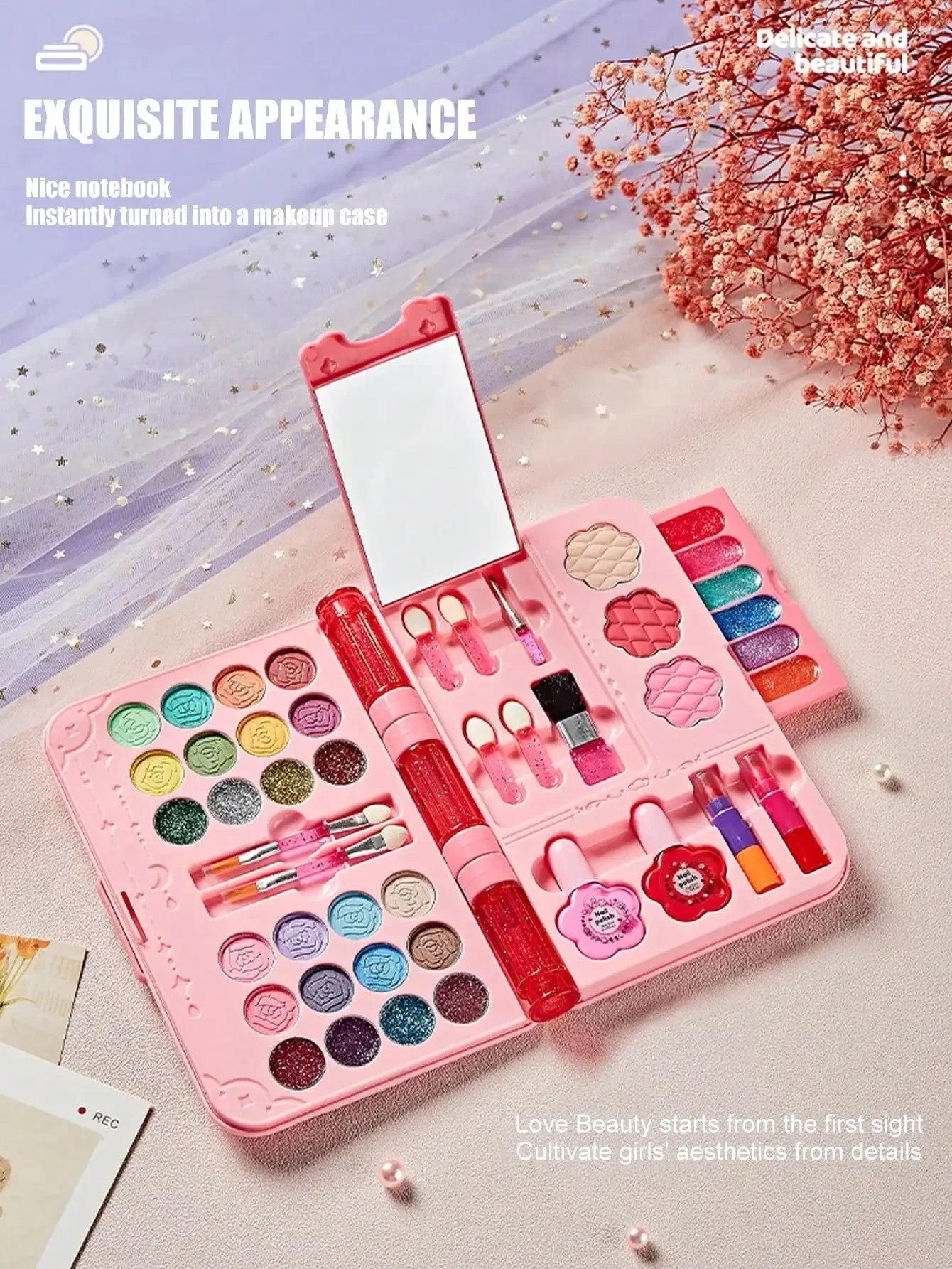 Kit Trucco Lavabile per Bambin - Beauty Makeup Kit For Girls recensione e prezzo